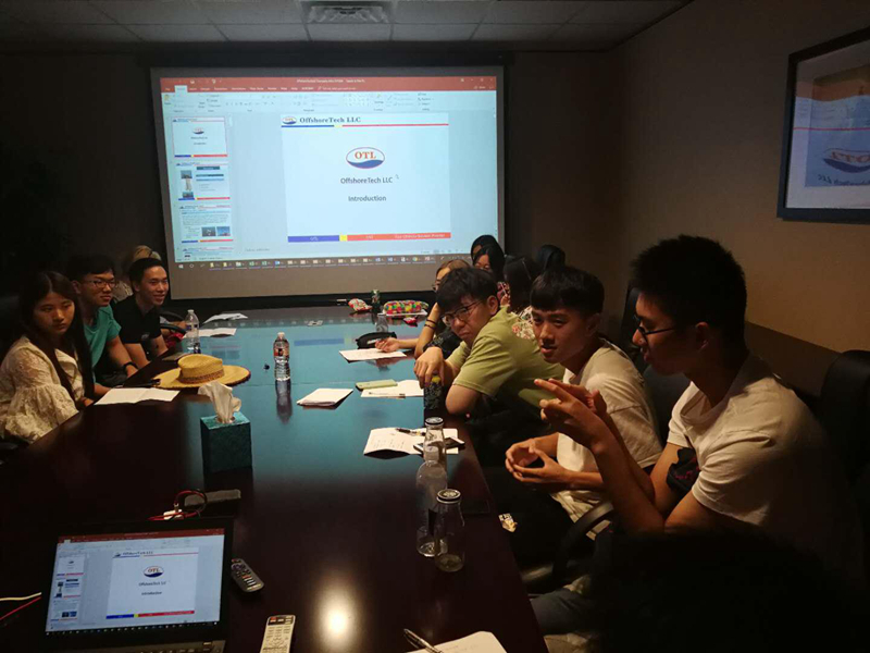 OTL公司交流(美国新奥尔良大学暑期学习项目) OTL公司交流(美国新奥尔良大学暑期学习项目)