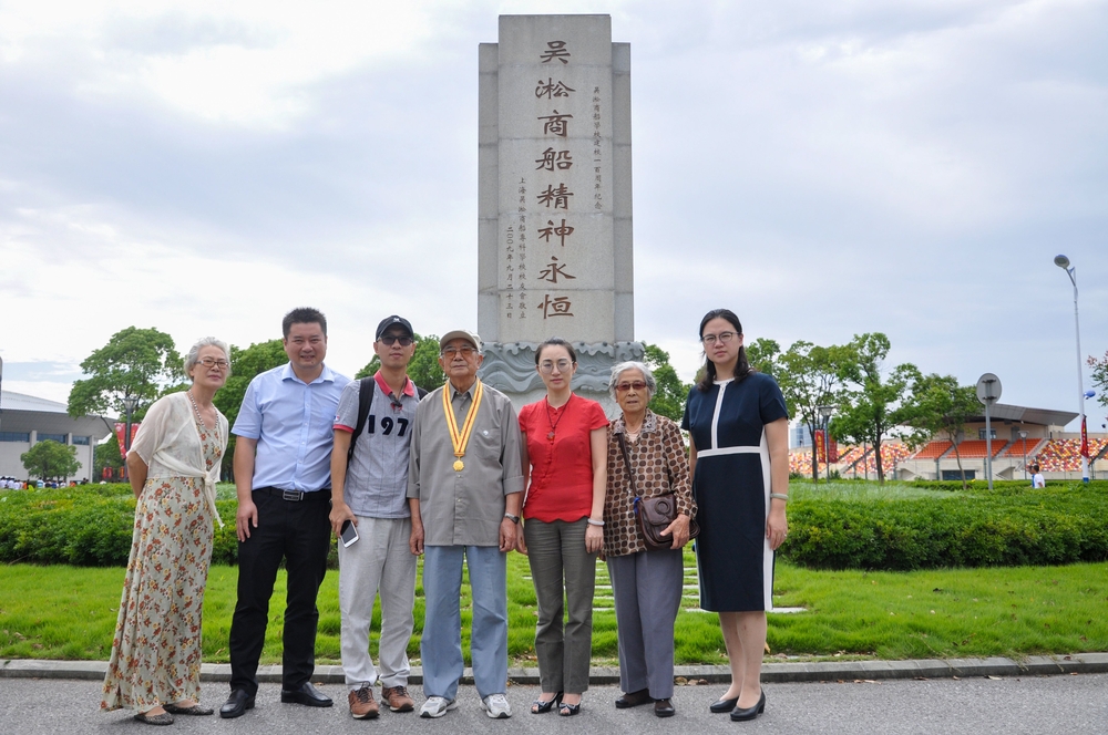 在校园里
