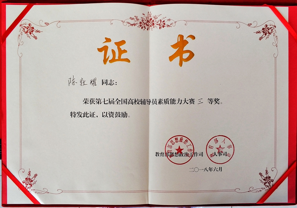荣誉证书