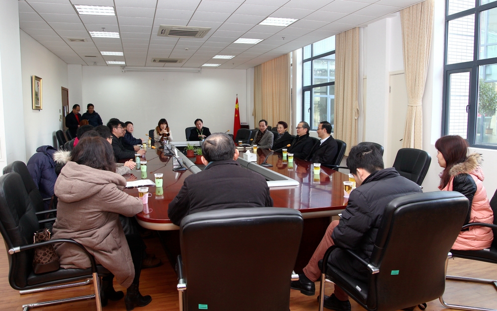 上海市教卫党委系统文明单位考评团来我校检查工作