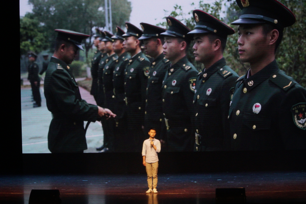 宣讲团成员主题报告现场