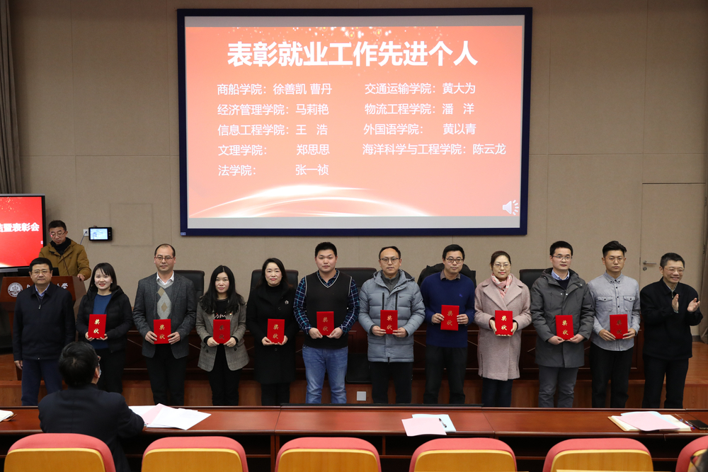 就业工作先进个人表彰