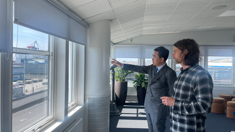 调研考察哥德堡港