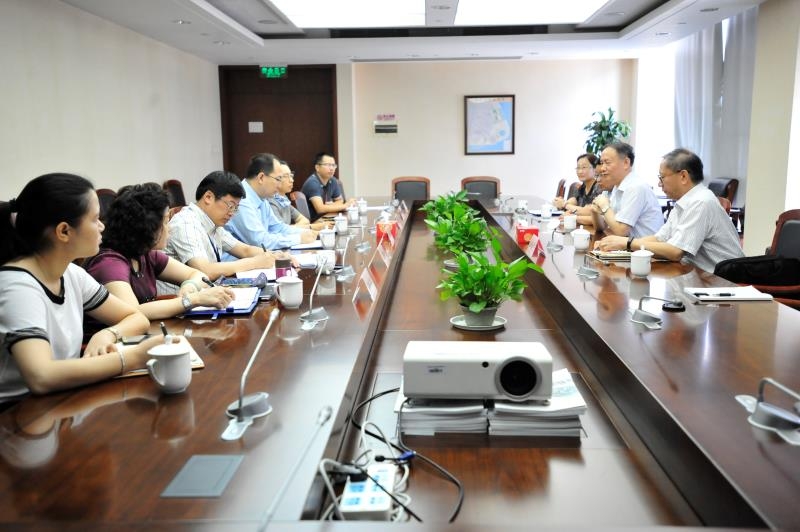 金永兴书记一行拜会南汇新城镇领导