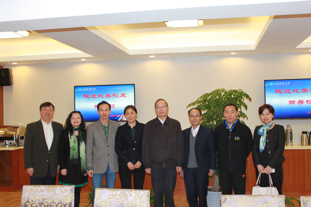 於世成书记、王海威副校长会见我校海外校友