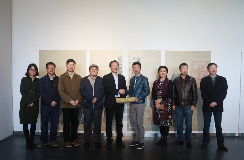 聚雅留真——唐宋元书画精品高仿特展开幕式在我校举行