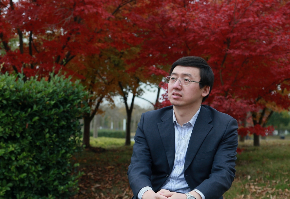 殷明老师接受采访