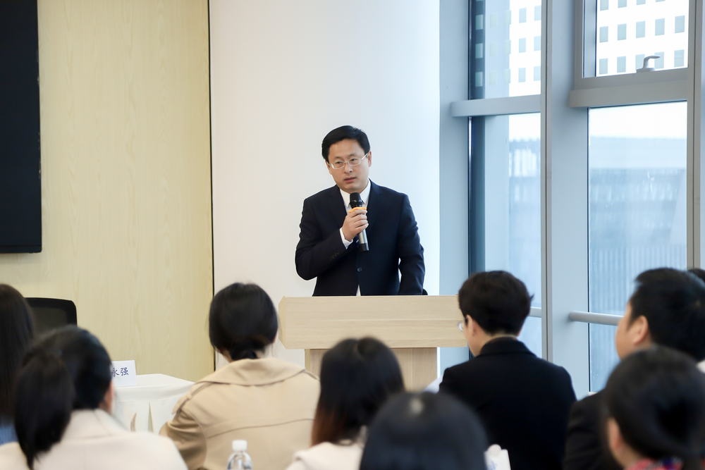 晁永强处长在开学典礼上致辞