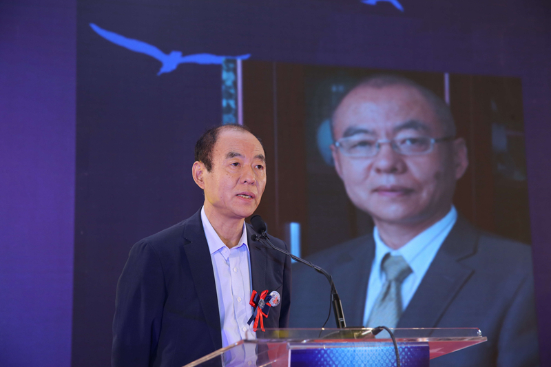 1983级水运会计专业校友、现任中国国际海运集装箱（集团）股份有限公司纪委书记、执委会成员、财政部企业内控标准委员会专家组成员、上海海事大学客座教授、上海海事大学校友会理事刘震环发言