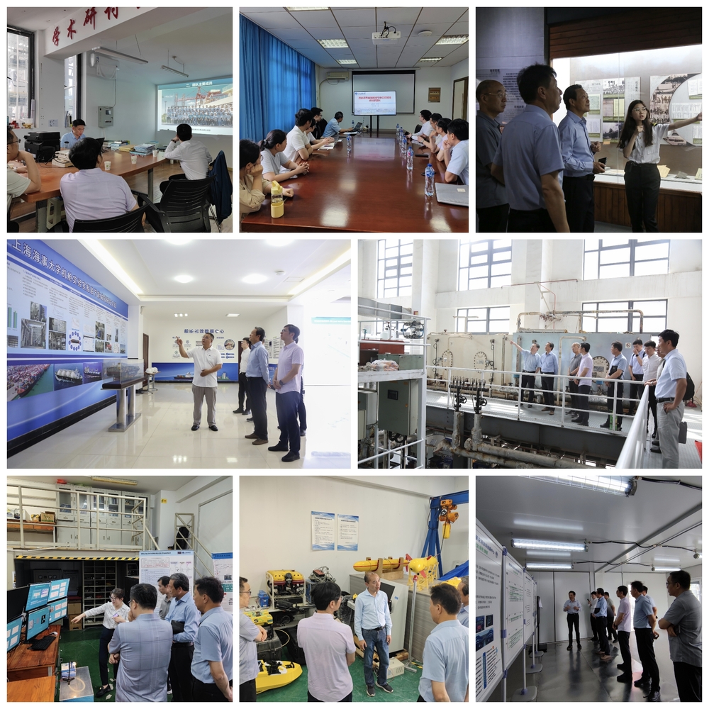 来访单位在校内参观、调研