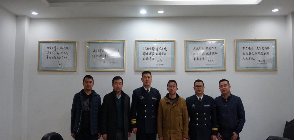 施欣副校长一行赴共建部队新春慰问