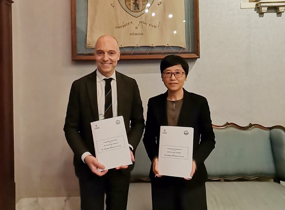 校领导率团访问意大利、德国