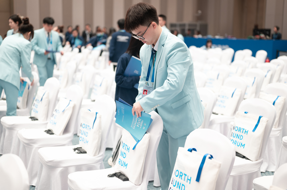 志愿者装点物料