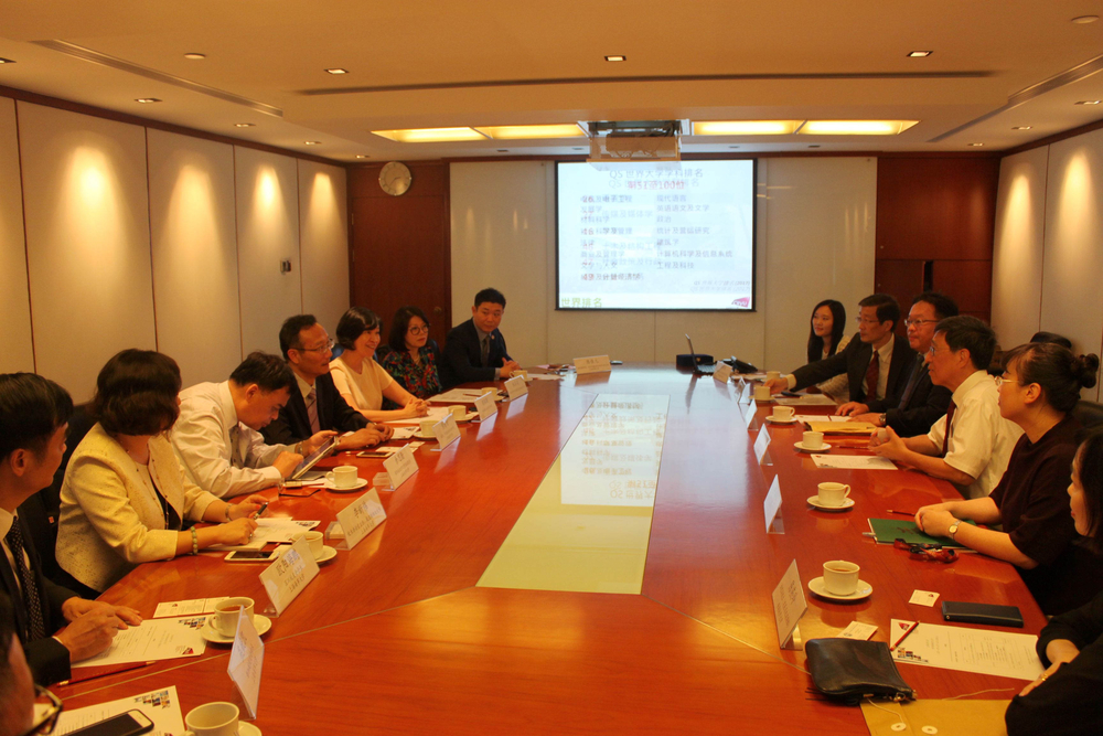 拜会香港城市大学