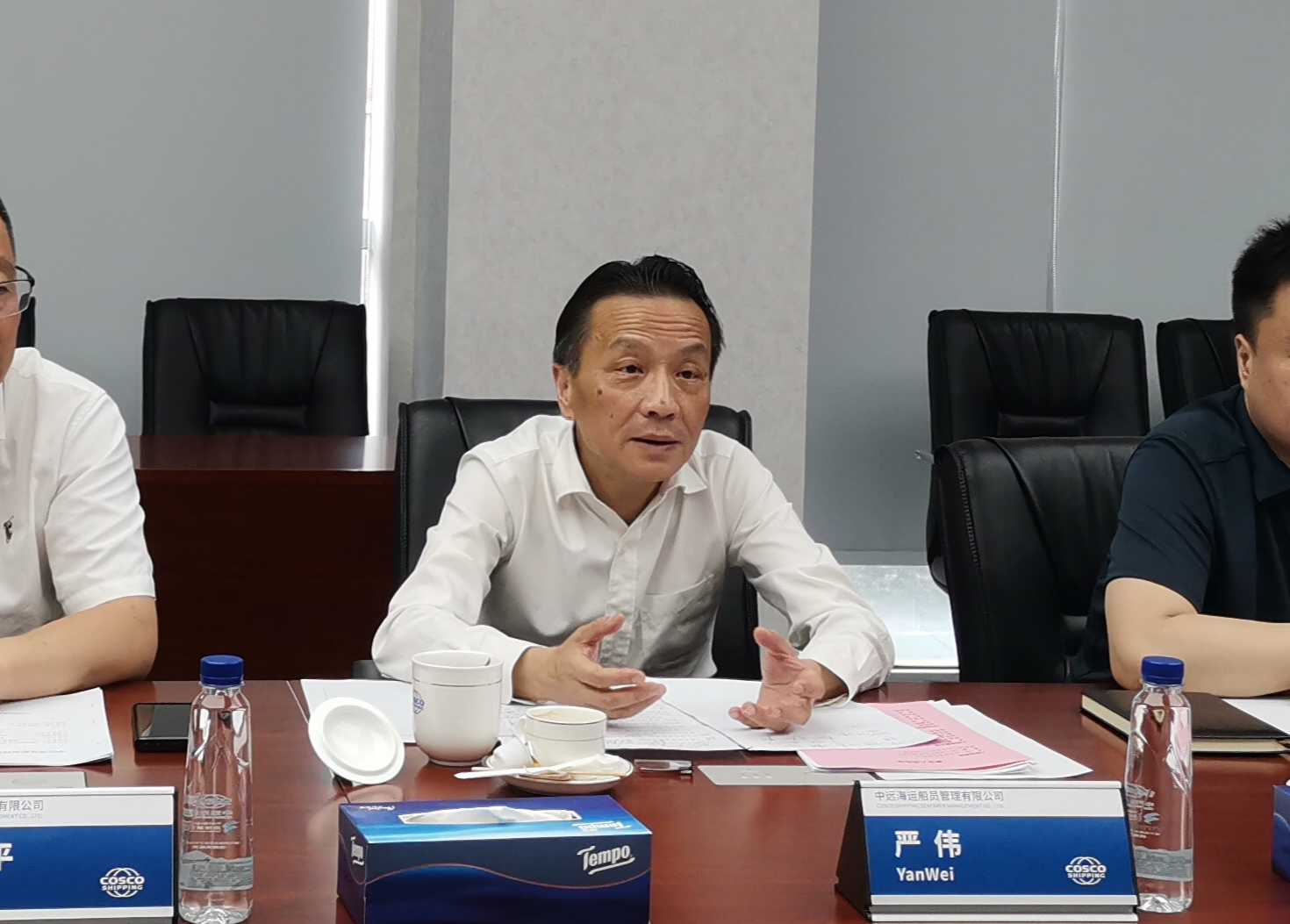 严伟副校长率队参加“新能源动力船舶船员培训培养研究”科研项目启动会