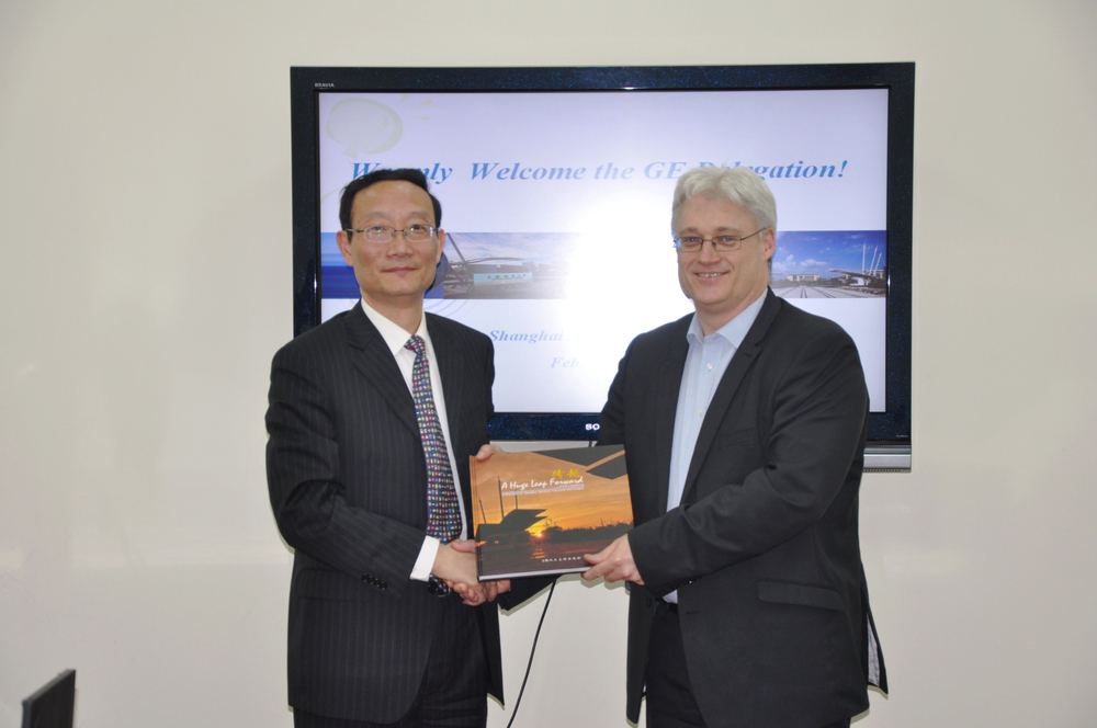 黄有方校长会见通用电气全球船舶业务总监一行