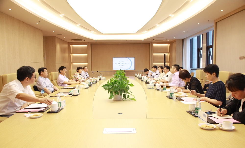 宋宝儒书记、陆靖校长一行拜访交通运输部上海打捞局