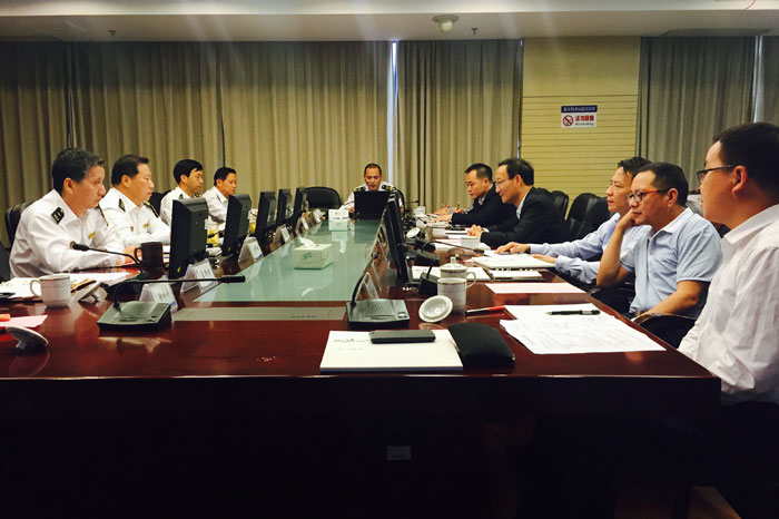 黄有方校长一行拜访浙江海事局