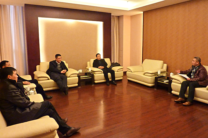 浙江海事局高军局长一行来校调研并与培训班学员座谈