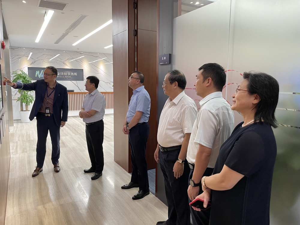 参观上海瀛泰律师事务所