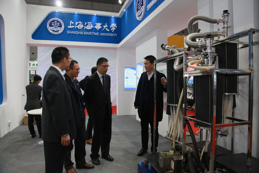 上海海事大学科技创新项目成果亮相第17届工博会