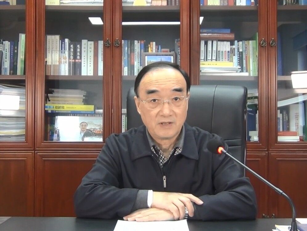 翁孟勇发表致辞