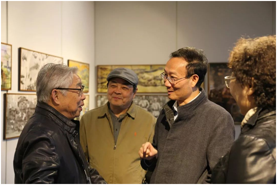 我校举行壁画作品图片邀请展暨学术研讨会