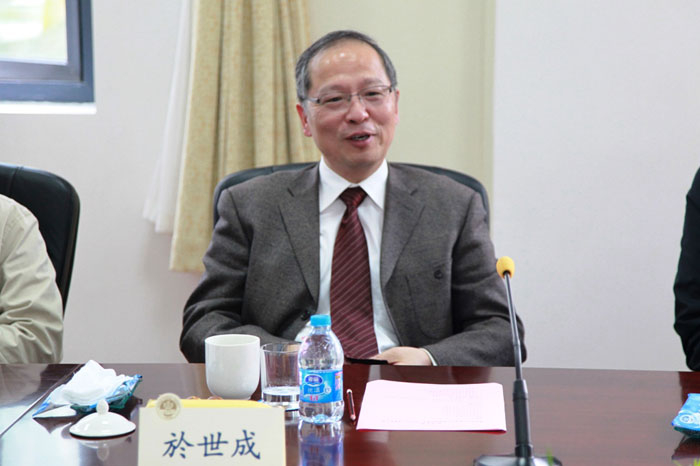 台湾海洋大学张清风校长一行来访