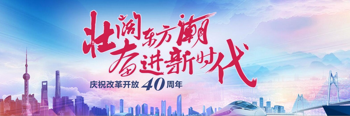 壮阔东方潮 奋进新时代——庆祝改革开放40周年