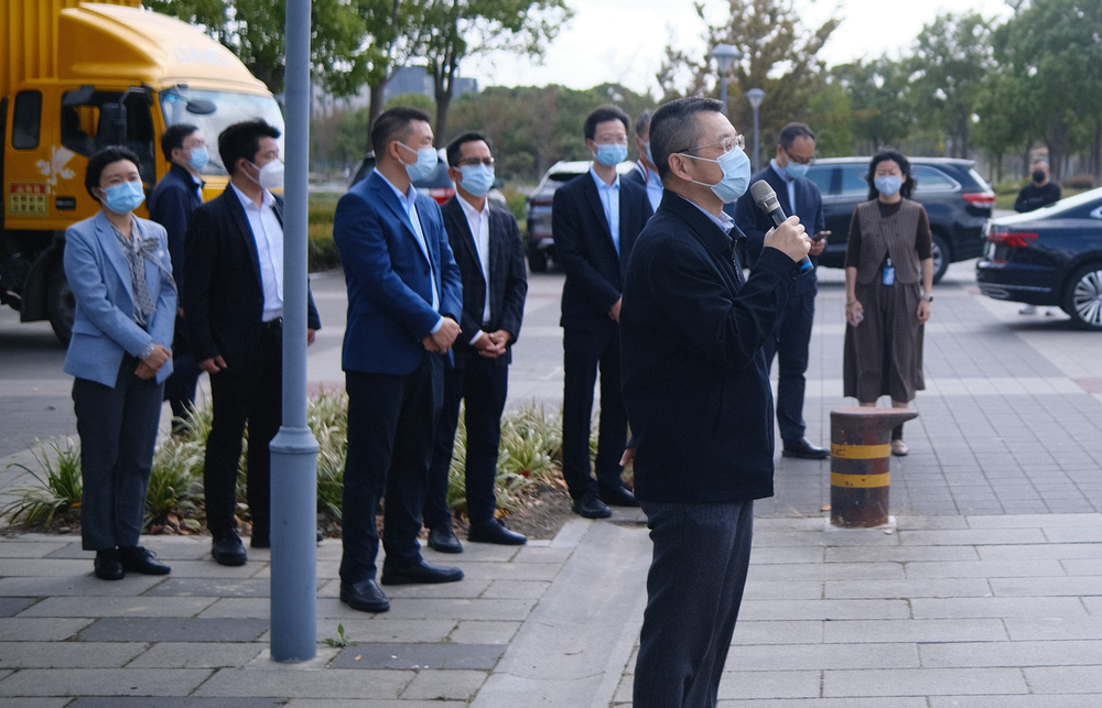 学校举办第五届中国国际进口博览会志愿者出征仪式