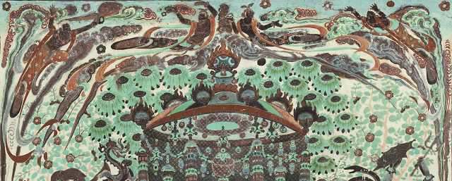 320窟南壁双飞天