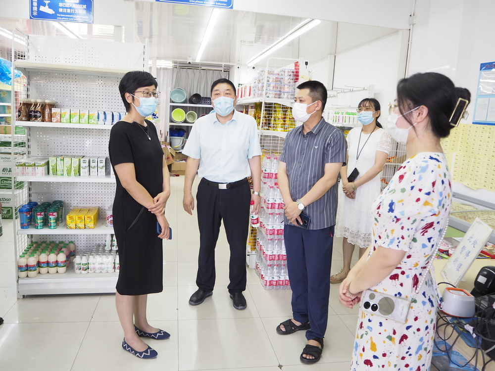 慰问联勤超市