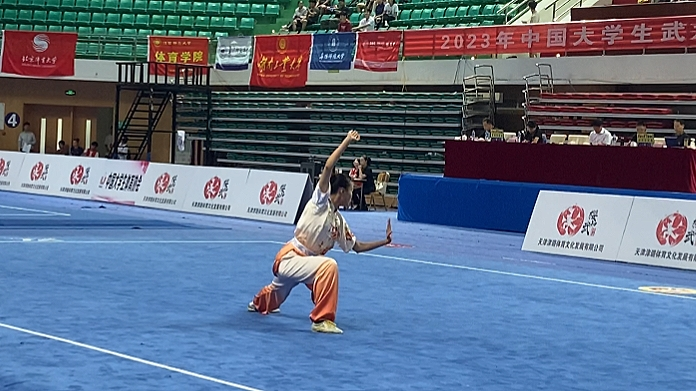 国航206石银银参加比赛现场