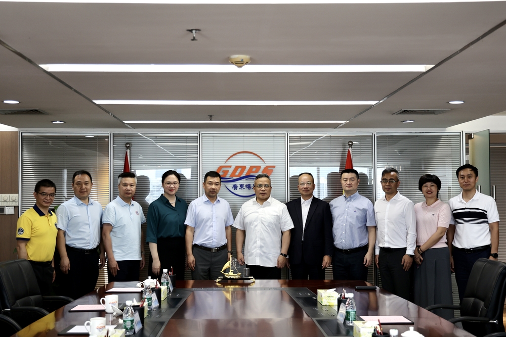 李志鹏一行调研广东省港航集团有限公司