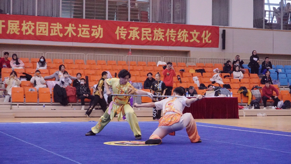 男子对练：王欣愿 郭首希