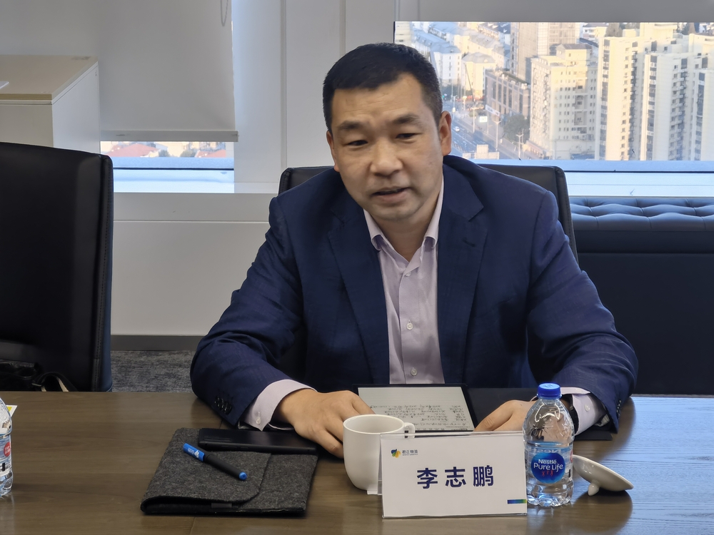 校领导带队拜访上海君正物流有限公司