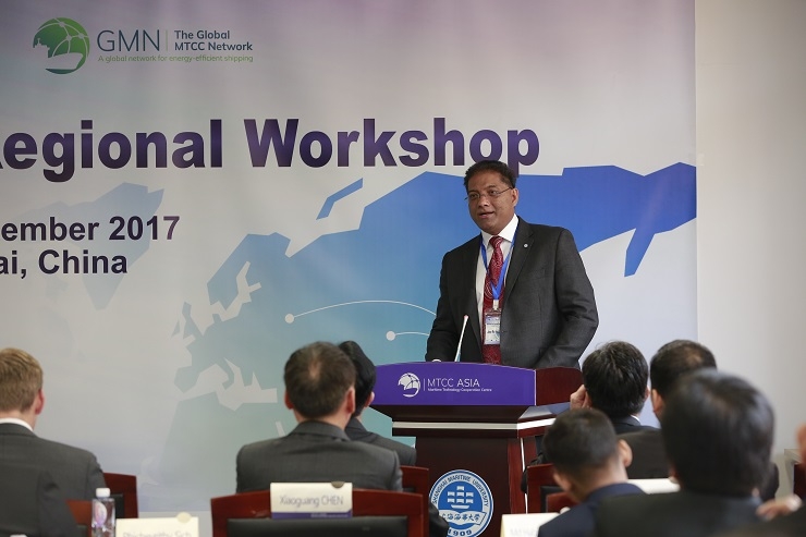 联合国国际海事组织环保司副司长Jose Matheickal致辞