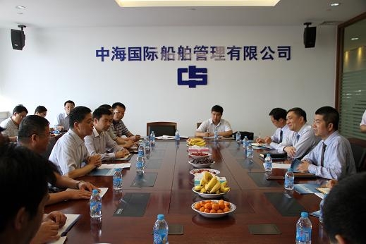 我校组织全国航海类专业毕业生就业工作协作组赴上海地区用人单位考察调研