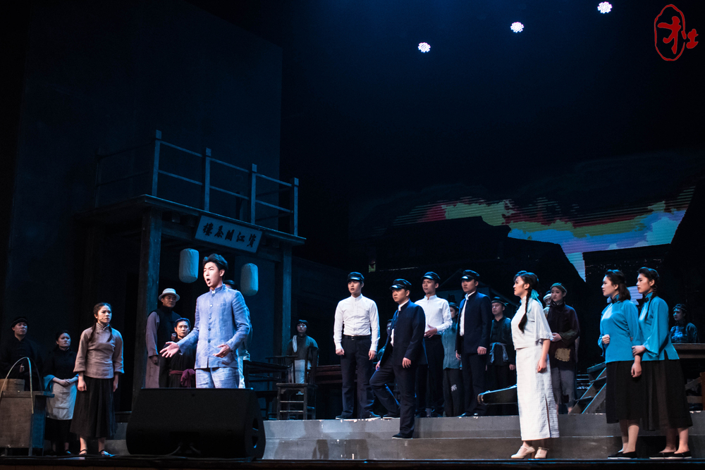 《贺绿汀》演出现场