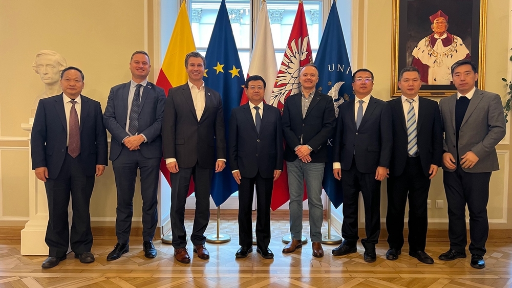 访问波兰华沙大学