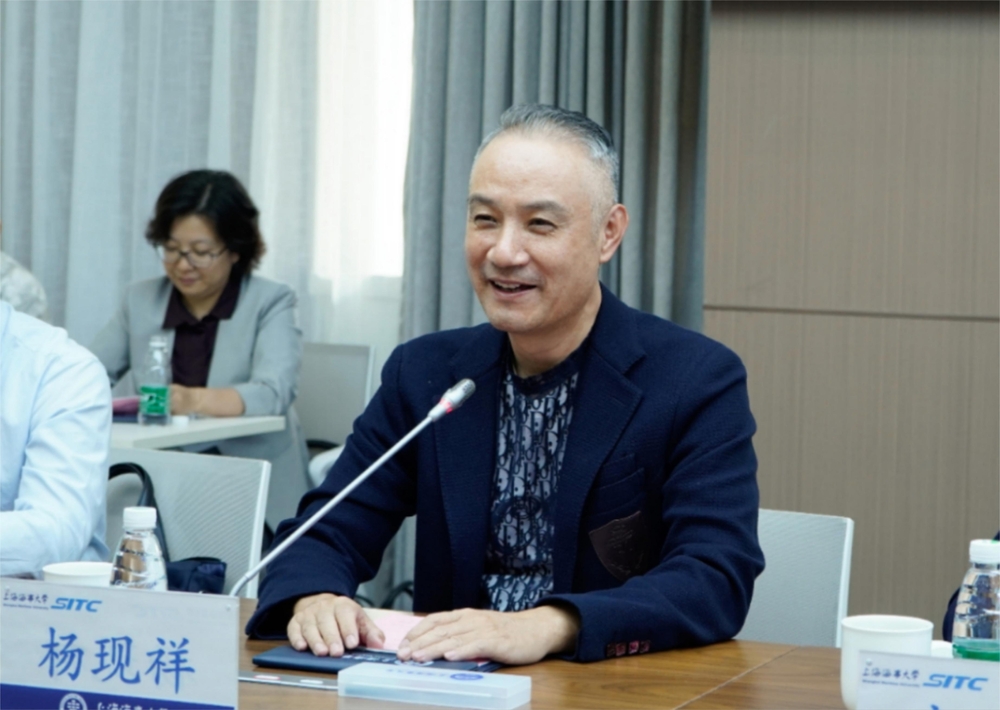 海丰国际董事会主席、首席执行官杨现祥致辞