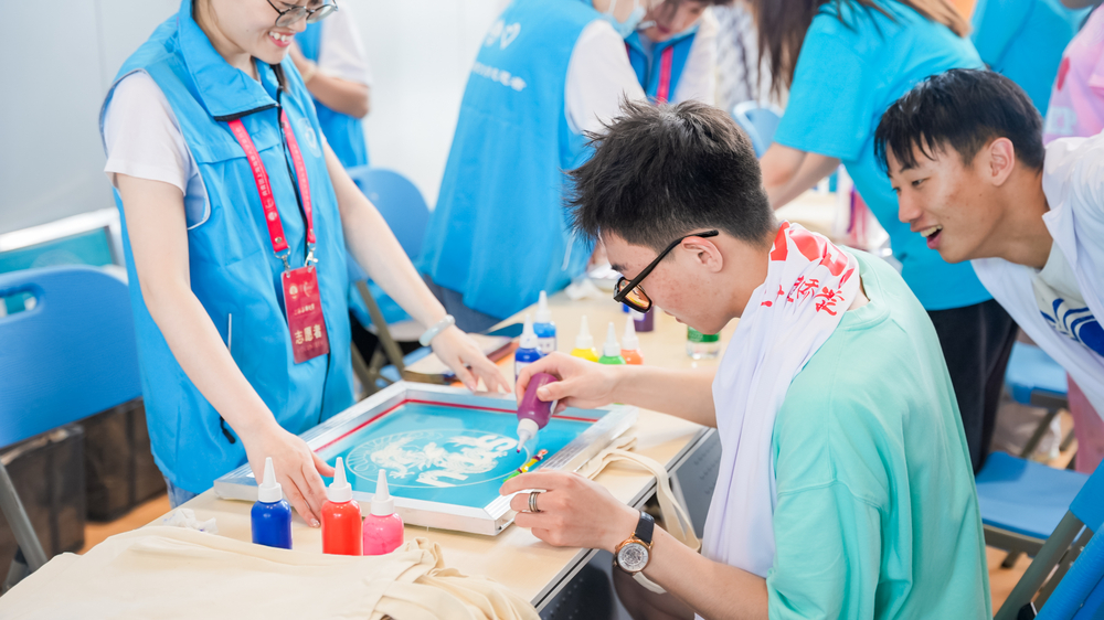 龙舟民俗文化体验丝网印刷