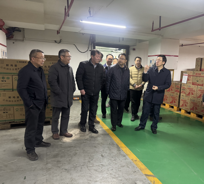 副校长殷明带队调研上海高校后勤服务股份有限公司