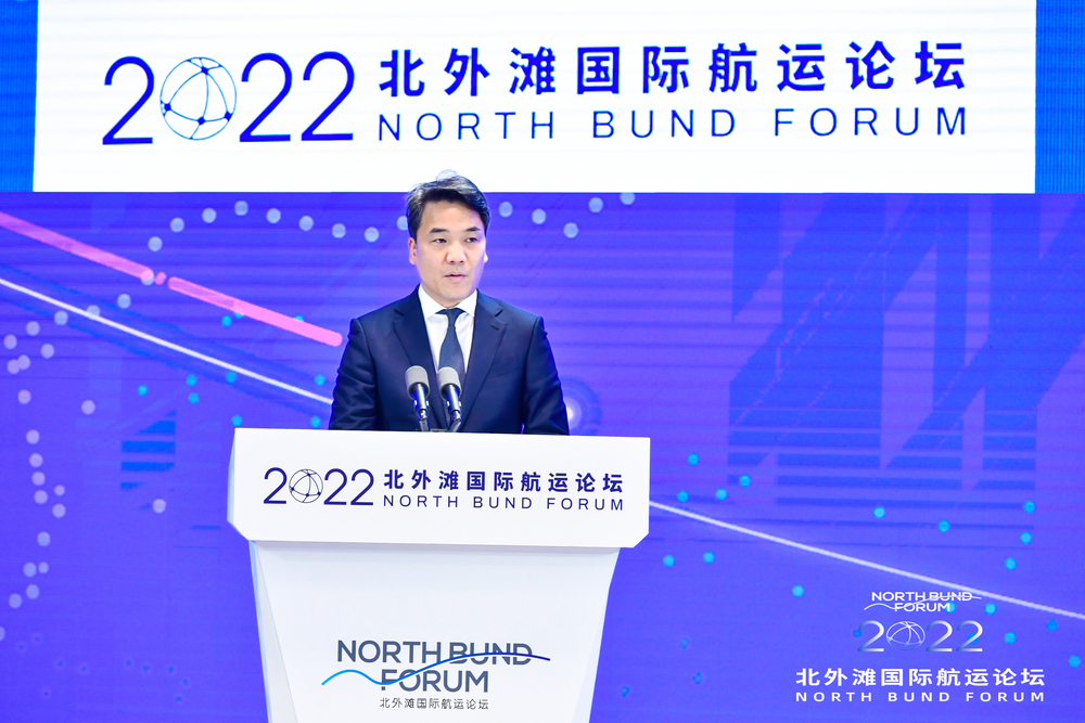 上海市交通委员会副主任王晓杰致辞