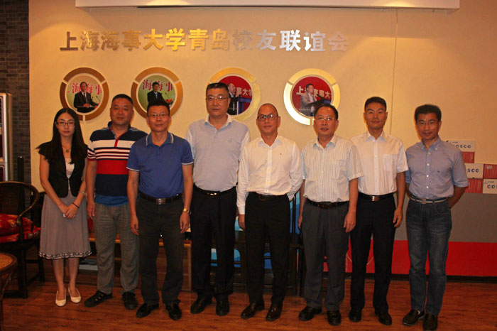 杨万枫副校长一行走访青岛校友会、烟台校友会