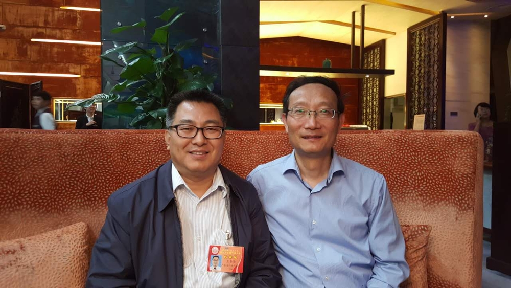 黄有方校长拜访中国科协王春法书记