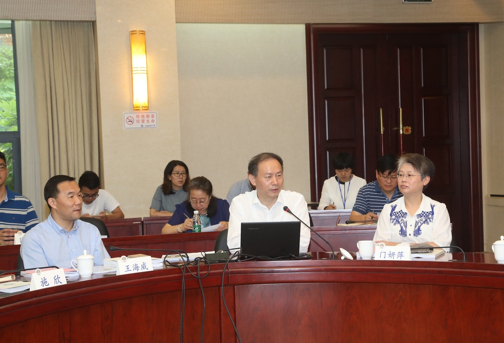 金永兴书记作落实情况自查汇报