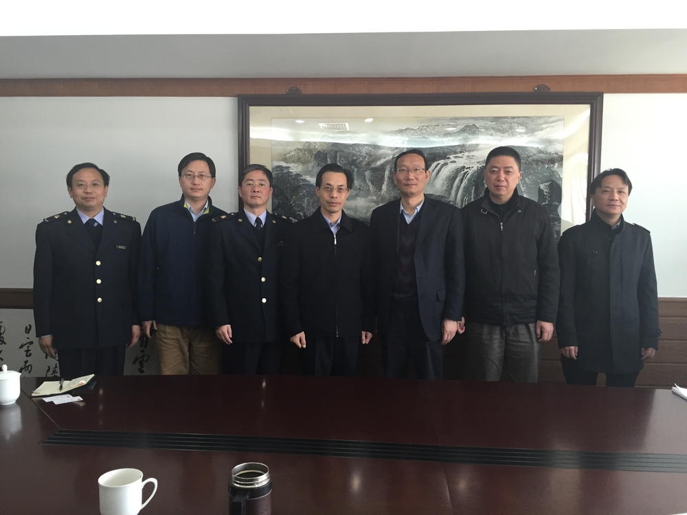 黄有方校长、孔凡邨副校长一行拜访上海出入境检验检疫局