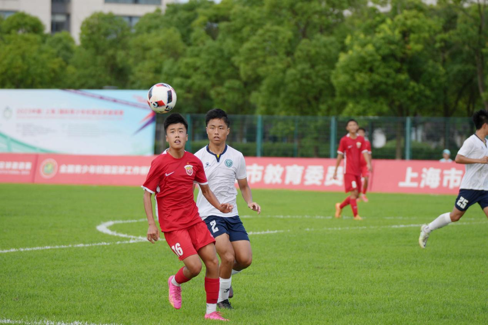 2023中国（上海）国际青少年校园足球邀请赛在学校举行