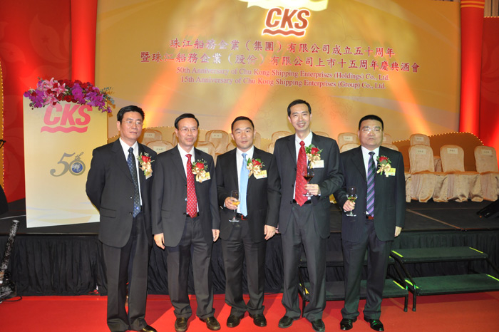 王海威副校长出席珠江船务五十周年庆典活动